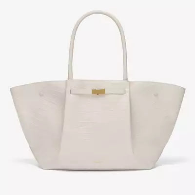 Mala Tote Oversized para Mulher, Mala Estruturada de Ombro e Transporte