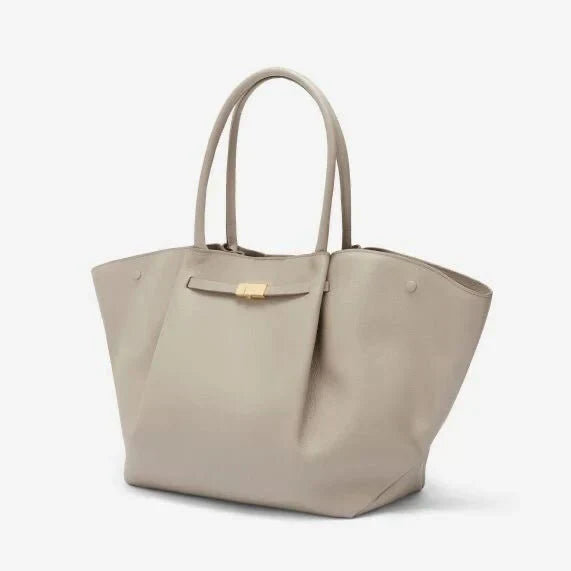 Mala Tote Oversized para Mulher, Mala Estruturada de Ombro e Transporte