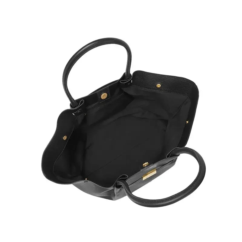 Mala Tote Oversized para Mulher, Mala Estruturada de Ombro e Transporte