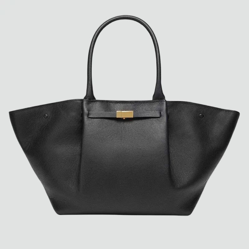 Mala Tote Oversized para Mulher, Mala Estruturada de Ombro e Transporte