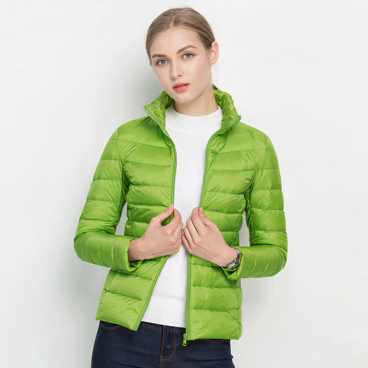 Ilse | Chaqueta Acolchada Ligera con Cuello Alto