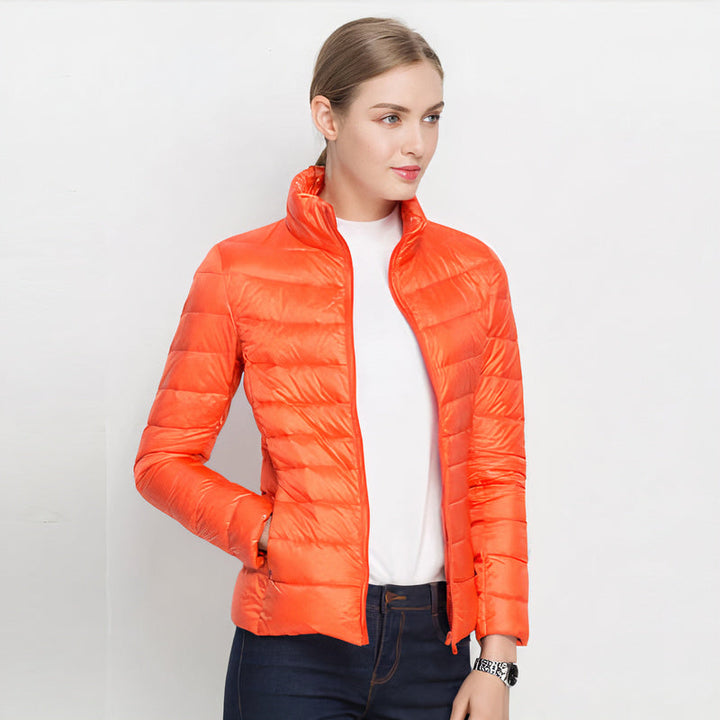 Ilse | Chaqueta Acolchada Ligera con Cuello Alto
