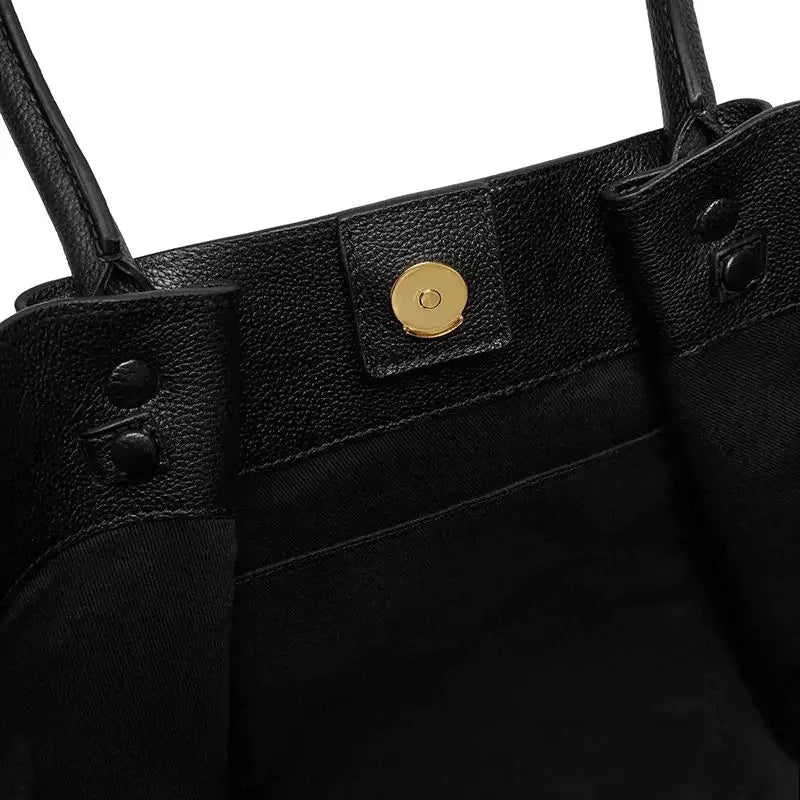 Mala Tote Oversized para Mulher, Mala Estruturada de Ombro e Transporte