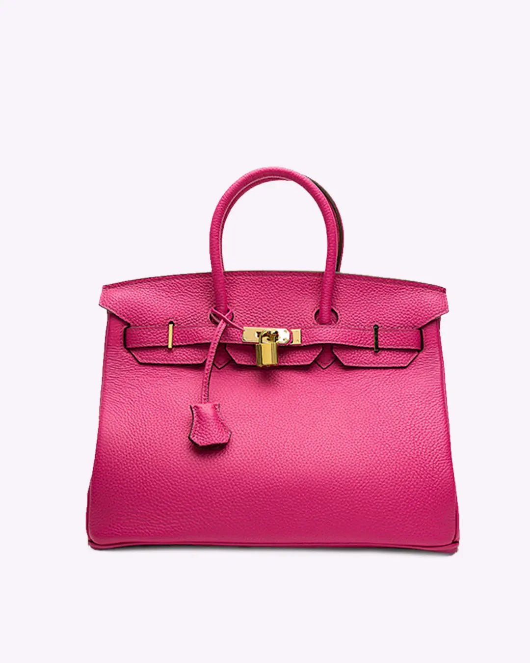 Mala de Mão de Pele Genuína de Luxo para Mulher Feita em Itália Elegante e Funcional para Uso Diário