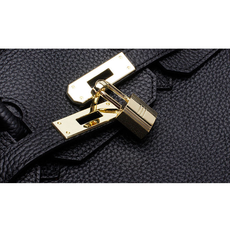 Mala de Senhora de Luxo em Pele Genuína Elegante Funcional para Uso Diário