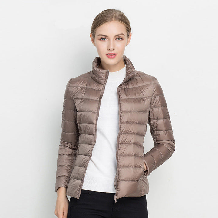 Ilse | Chaqueta Acolchada Ligera con Cuello Alto