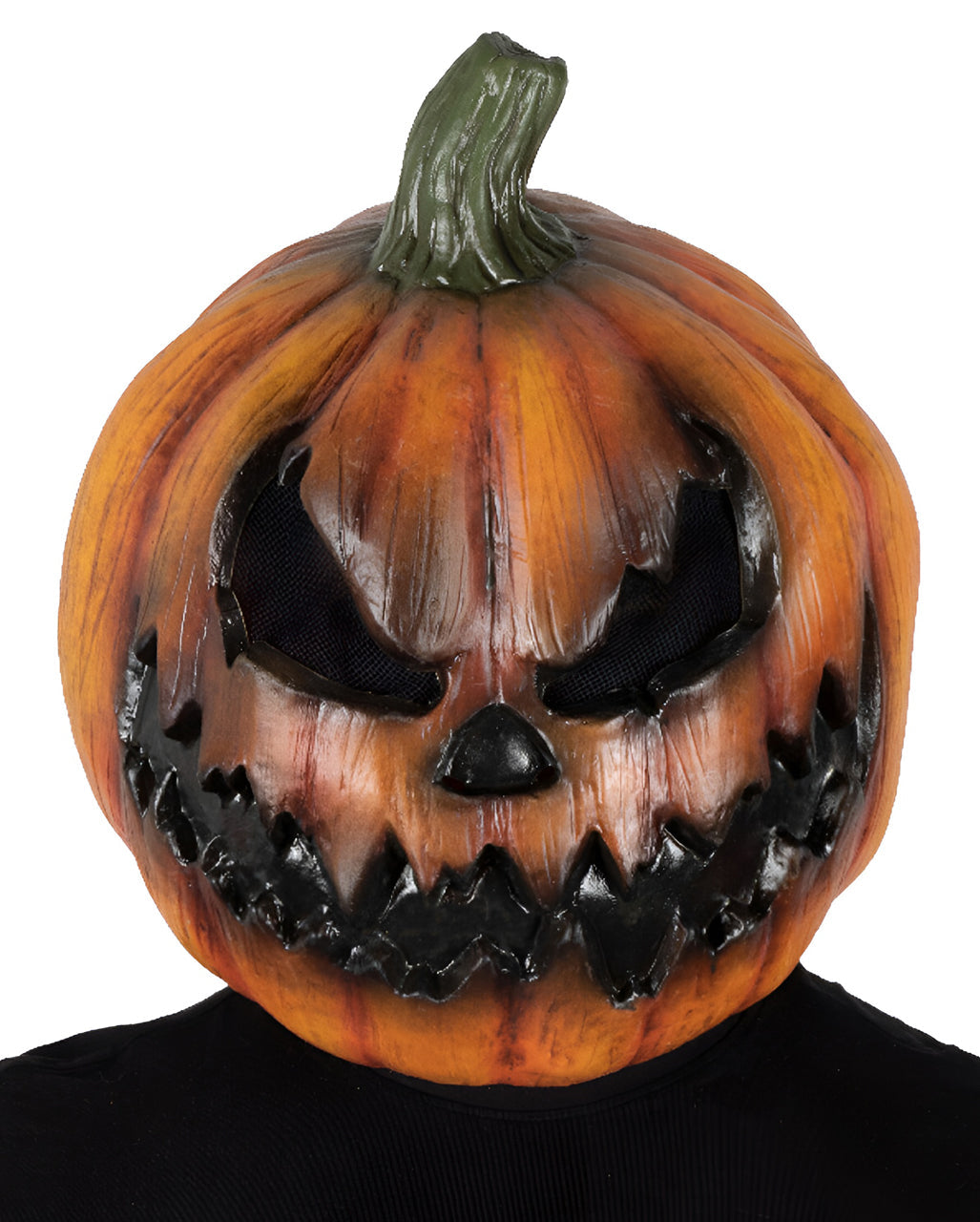 Máscara de Halloween de látex, pintada à mão, com cabeça inteira e demónio, para adultos
