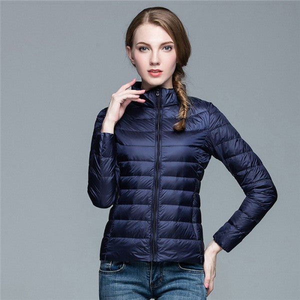 Ilse | Chaqueta Acolchada Ligera con Cuello Alto